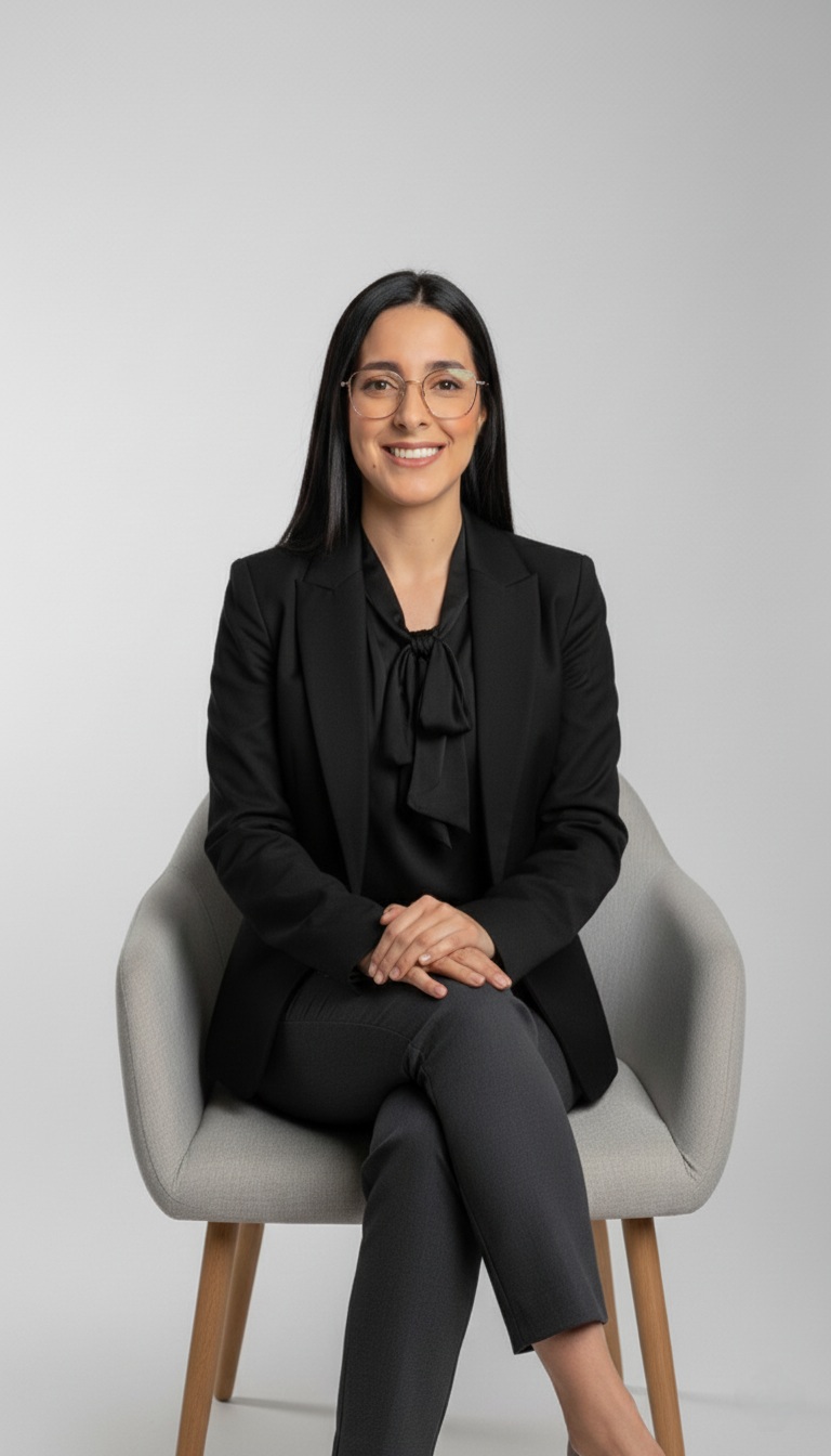 Lina Maria Pabón Ruiz en sesión, psicóloga cristiana y coach